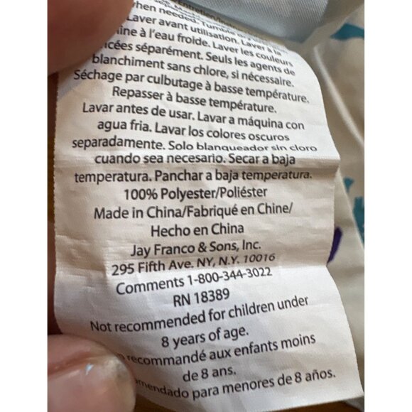 Fortnite Themed Twin Flat Sheet Blue White 64"x95" Video Game - Picture 5 of 7